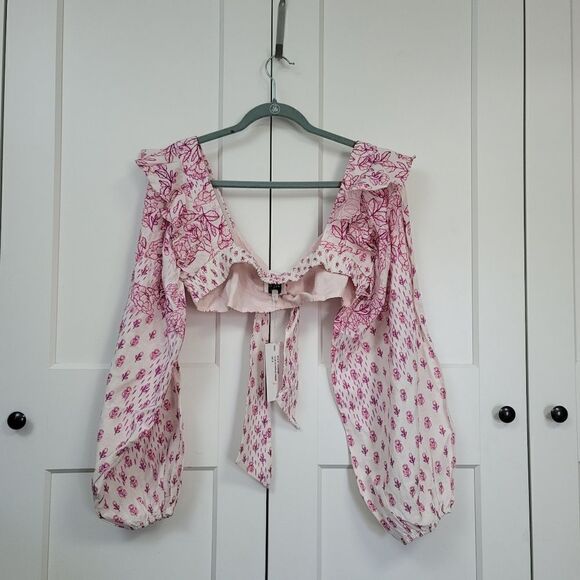 HEMANT AND NANDITA suki crop top, xl - Picture 15 of 15